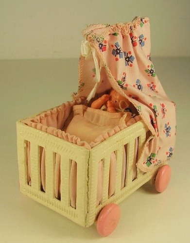 Antico letto carrozzina per - letto/carrozzina,