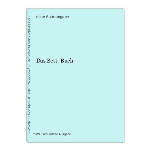 Das bett buch - das,